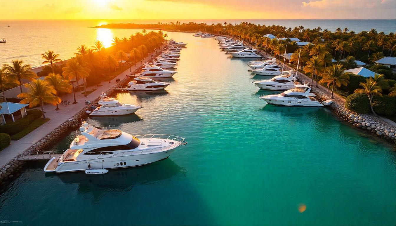 Illustrative marina investment and waterfront facilities